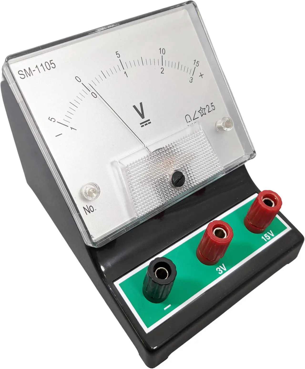Main image of Analog Voltmeter for Measuring DC Voltage in a DC Circuit 1 to +3V or 5 to +15V