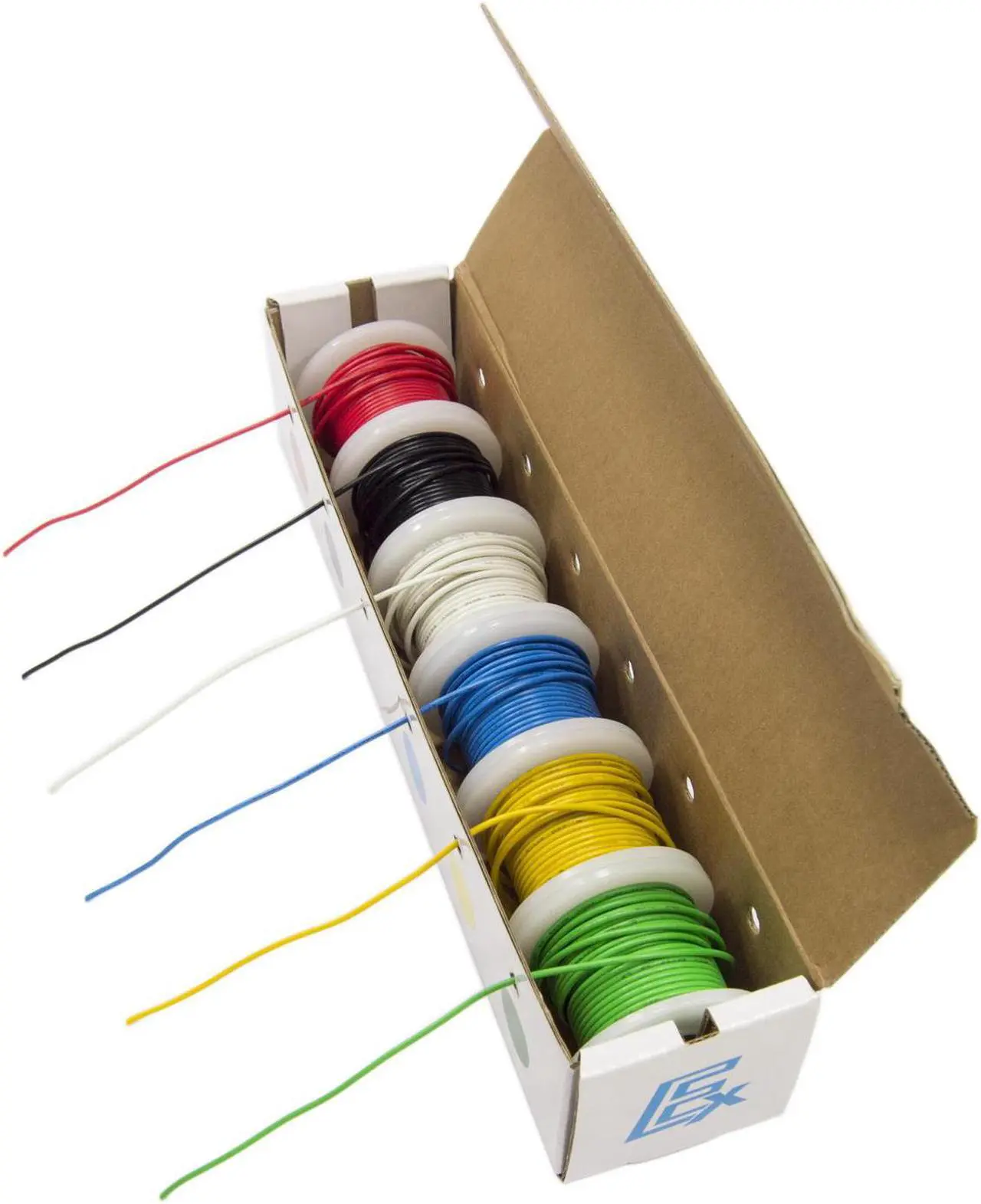 Alt view image 4 of 5 - Hook-Up Wire Kit - Stranded Wire, 22 Gauge (Six 25 Foot Spools)