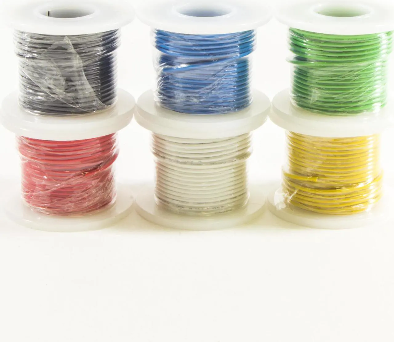 Alt view image 5 of 5 - Hook-Up Wire Kit - Stranded Wire, 22 Gauge (Six 25 Foot Spools)