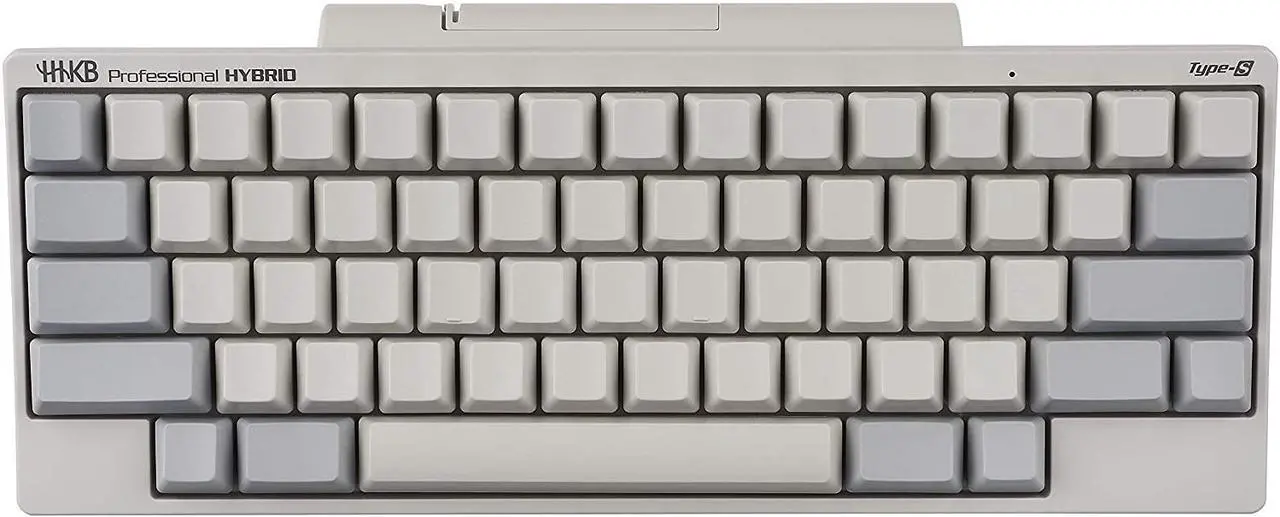 Main image of Fujitsu Happy Hacking Keyboard Professional Hybrid Type-S (Compact, White, 45G, Blank Keycaps, Silent Keys) (CG01000-297101)