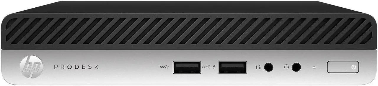 Alt view image 5 of 7 - HP ProDesk 400 G4 Mini Desktop Computer, Intel Six-Core i5-8500T, 8GB RAM, 256GB SSD, Windows 10 Pro (Renewed)