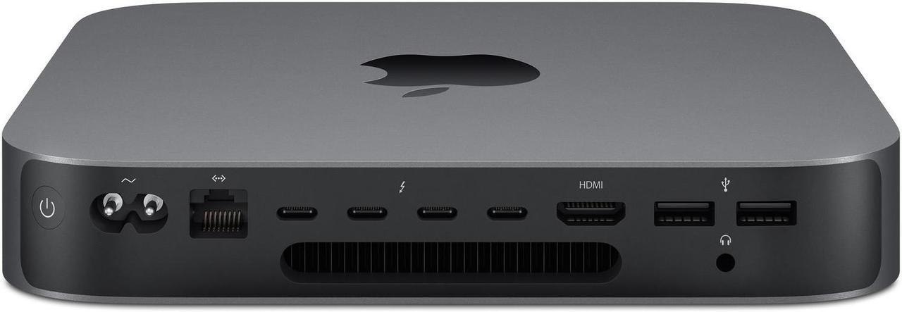 Alt view image 2 of 3 - Apple Mac Mini A1993 8GB 480GB SSD Intel Core i5-8500B X6 3.0GHz, Space Gray