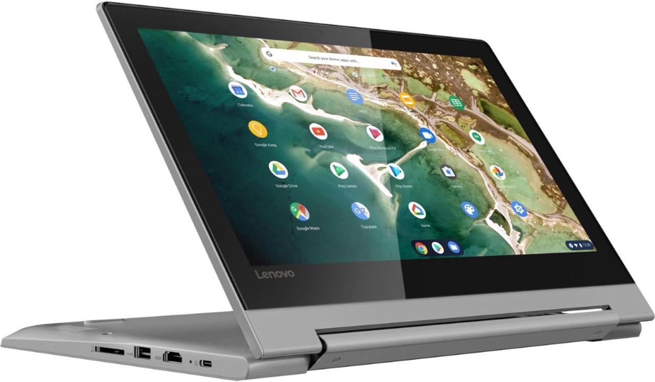 Alt view image 14 of 20 - Lenovo - Chromebook Flex 3 11" MTK 2-in-1 11.6" Touch Screen Chromebook - MediaTek MT8173C - 4GB Memory - 32GB eMMC Flash Memory - Platinum Grey - 82HG0000US