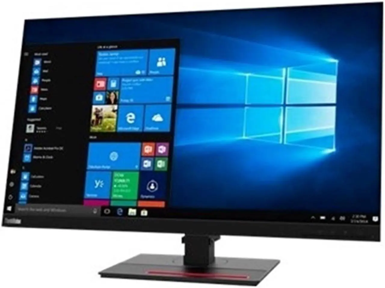 Alt view image 10 of 11 - Lenovo ThinkVision T27q-20 27" (2560 x 1440) 16:9 QHD Monitor
