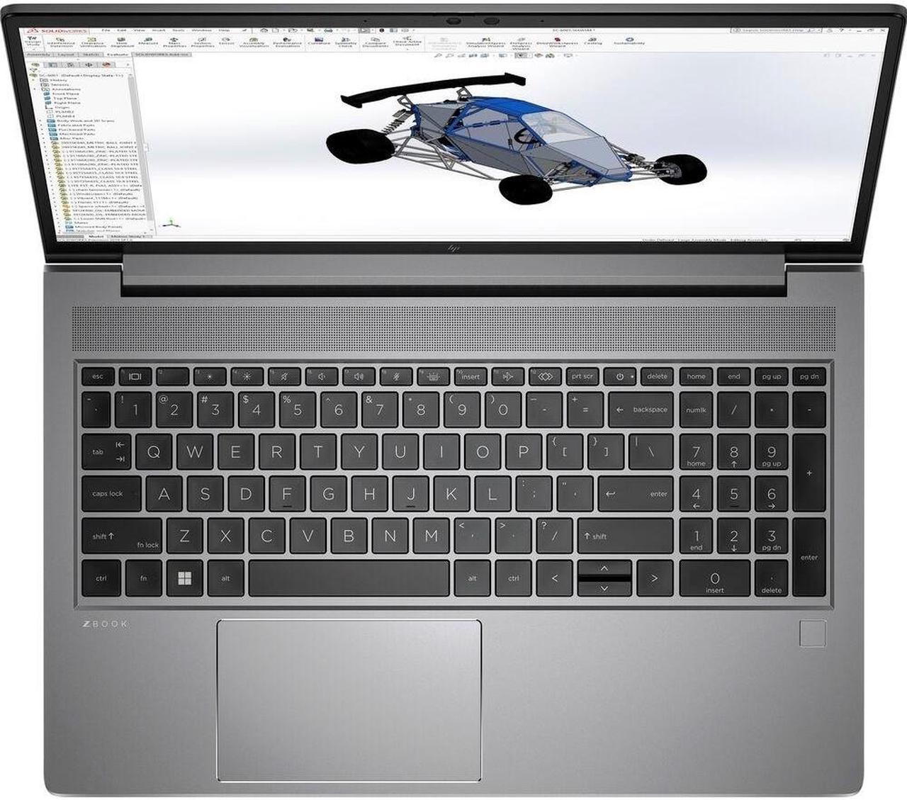 Alt view image 14 of 20 - HP ZBook Power G9 MOBILE WORKSTATION 15.6" 16GB 512GB SSD Core I7-12700H 3.5GHz WIN11P, Silver