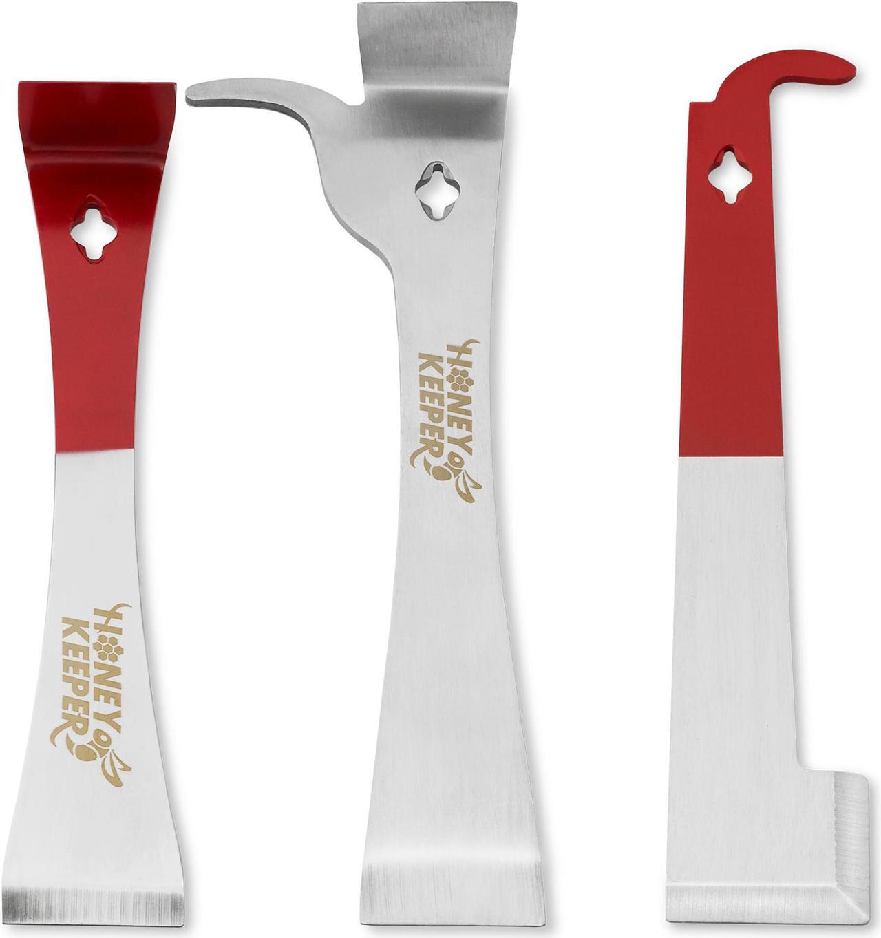 Alt view image 3 of 6 - Honey Keeper 12-Piece Beekeeping Tool Kit - Essential Starter Supplies for Beginner Beekeepers