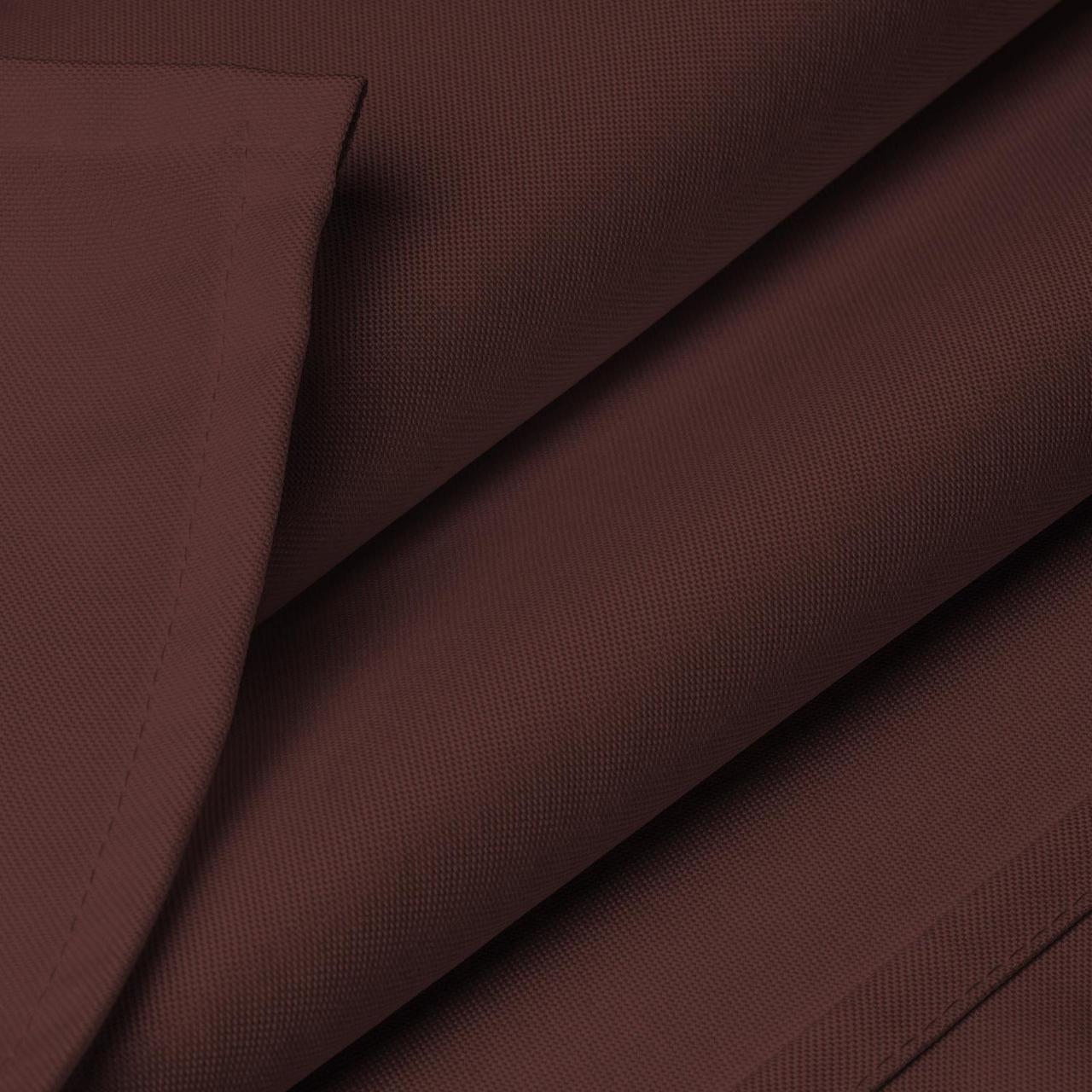 Alt view image 4 of 6 - Lann's Linens - 60" x 126" Premium Tablecloth for Wedding / Banquet / Restaurant - Rectangular Polyester Fabric Table Cloth - Chocolate Brown