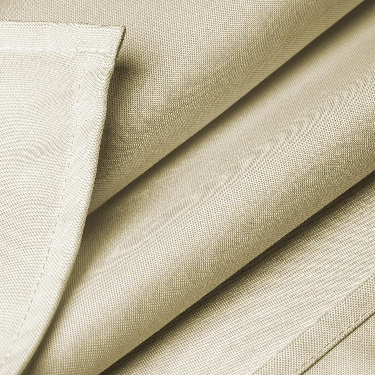 Alt view image 4 of 6 - Lann's Linens - 5 Premium 60" x 102" Tablecloths for Wedding/Banquet/Restaurant - Rectangular Polyester Fabric Table Cloths - Beige