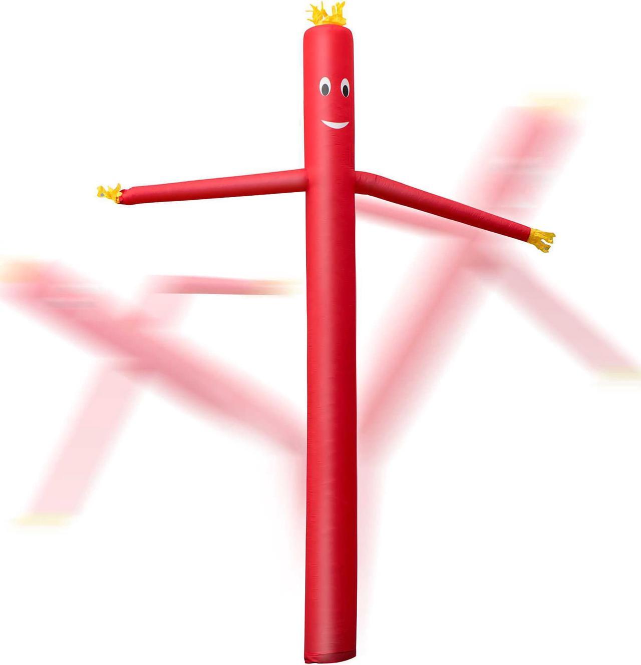 Alt view image 3 of 6 - Cloud 9 Inflatable Wacky Waving Tube Man, Red 20 ft Dancing Air Puppet with Flailing Arms