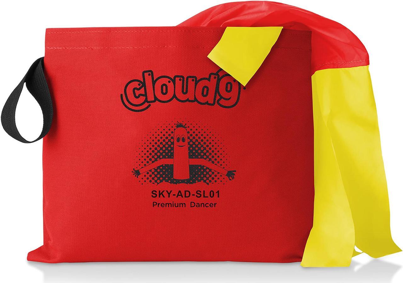 Alt view image 4 of 6 - Cloud 9 Inflatable Wacky Waving Tube Man, Red 20 ft Dancing Air Puppet with Flailing Arms