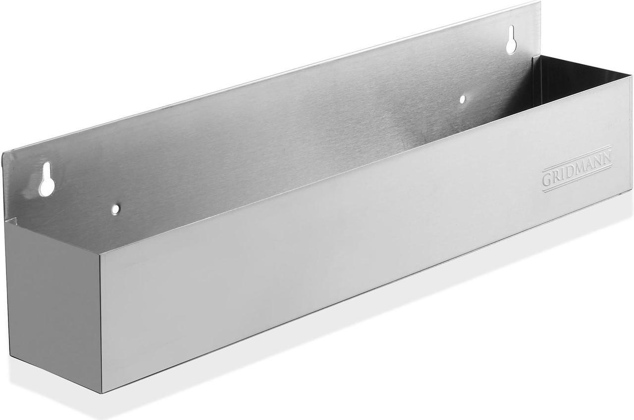 Main image of GRIDMANN 22-inch Single Speed Rail - Stainless Steel Liquor Bottle Holder Rack for Bars