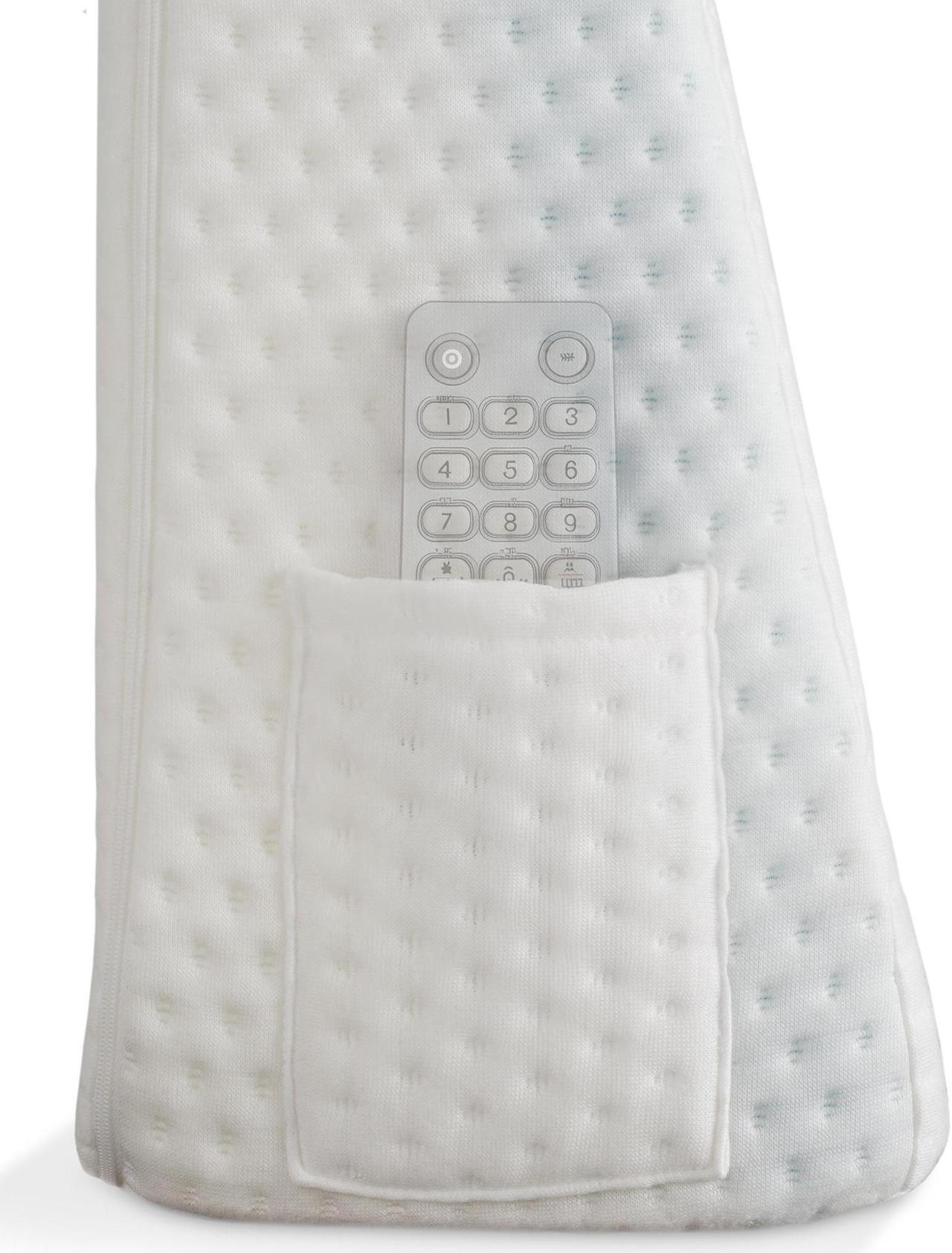Alt view image 5 of 6 - Made Medical Bed Wedge Pillow - 8" Leg Elevation Body Positioner with Memory Foam for Legs, Knee, Ankle, Lower Back Support, Acid Reflux - White Cover