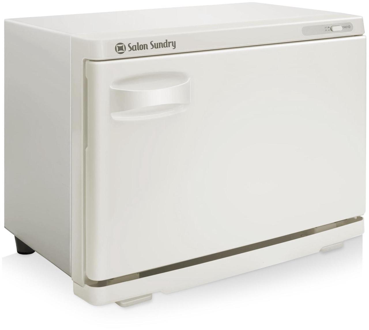 Main image of Salon Sundry Professional High Capacity Hot Towel Warmer Cabinet - Facial Spa and Salon Equipment - White