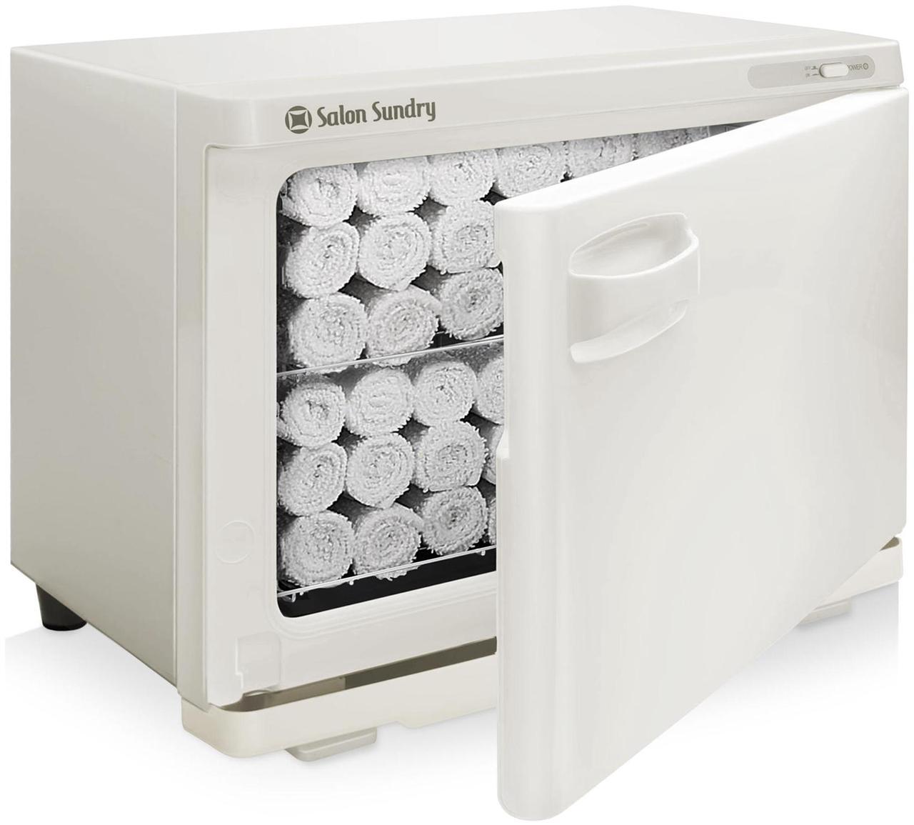 Alt view image 2 of 6 - Salon Sundry Professional High Capacity Hot Towel Warmer Cabinet - Facial Spa and Salon Equipment - White