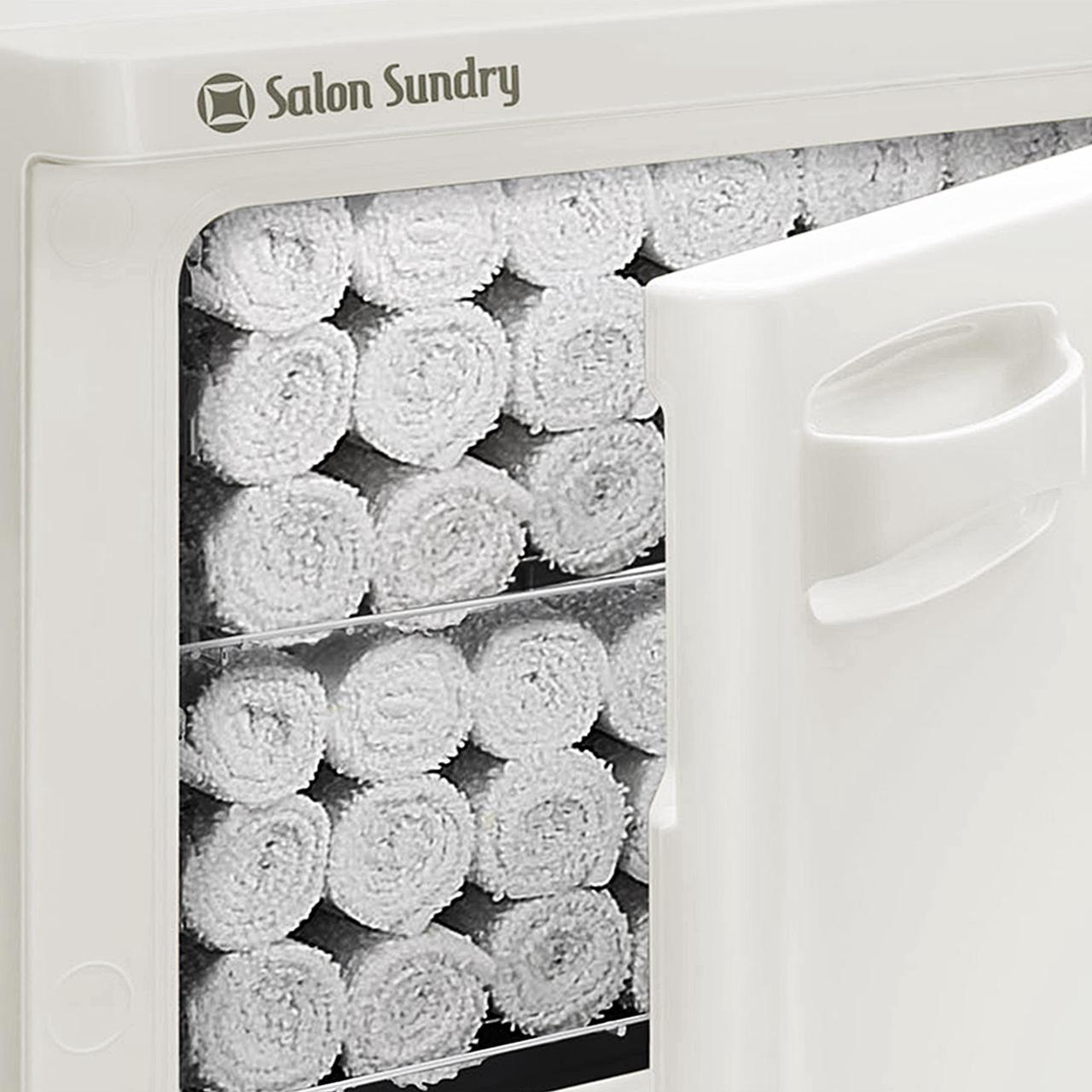 Alt view image 5 of 6 - Salon Sundry Professional High Capacity Hot Towel Warmer Cabinet - Facial Spa and Salon Equipment - White