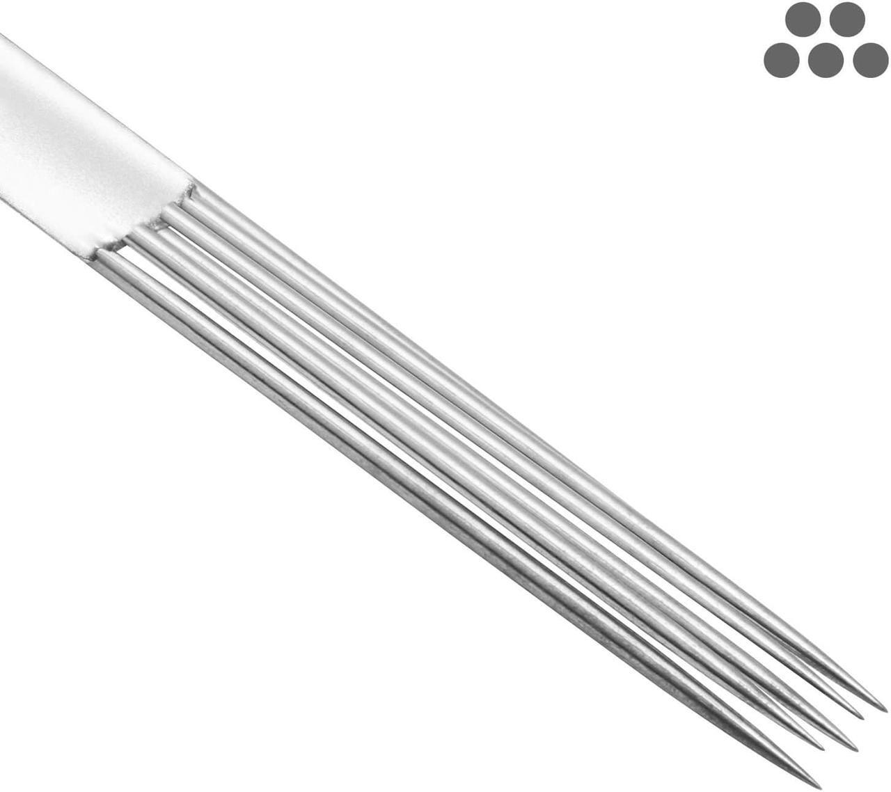 Alt view image 6 of 6 - ACE Needles 50 Mixed Assorted Tattoo Needles 10 Sizes - Round Liner Shader Magnum