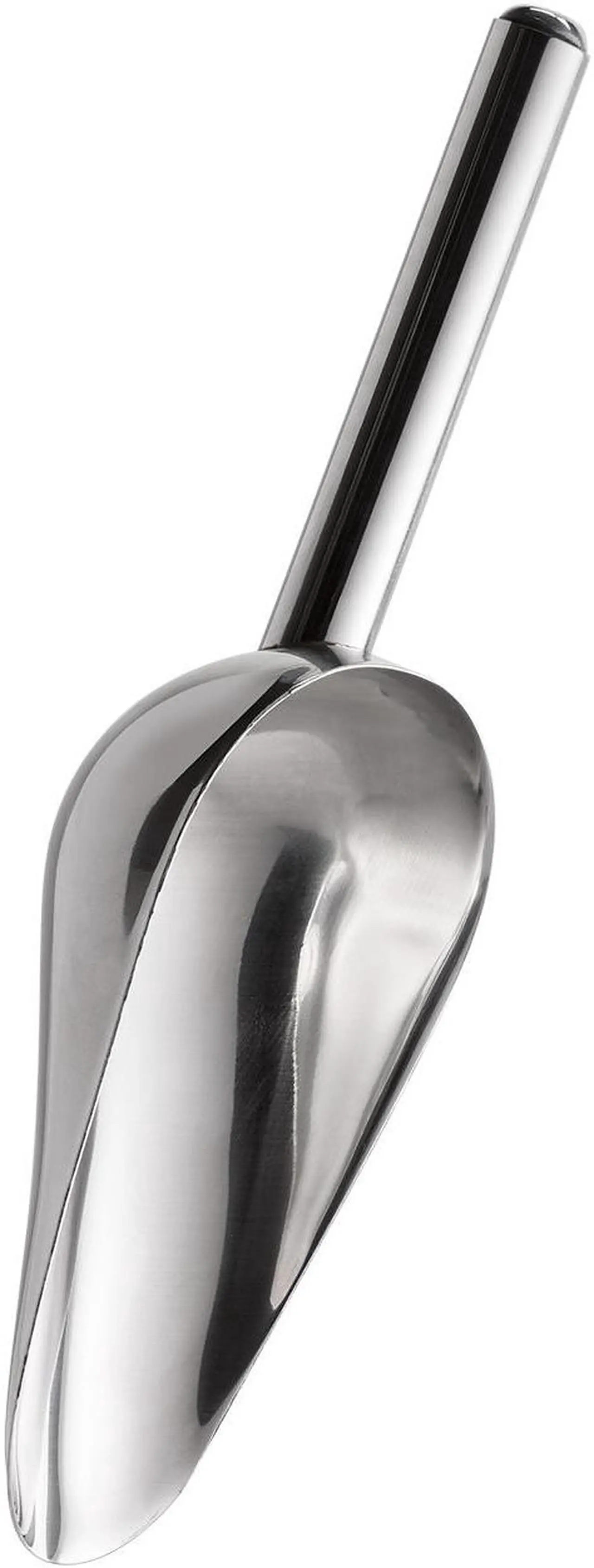 Alt view image 5 of 10 - Olde Midway Stainless Steel Popcorn Machine Accessories - 4 Piece Set with Measuring Spoons, Scoop, and Salt Shaker