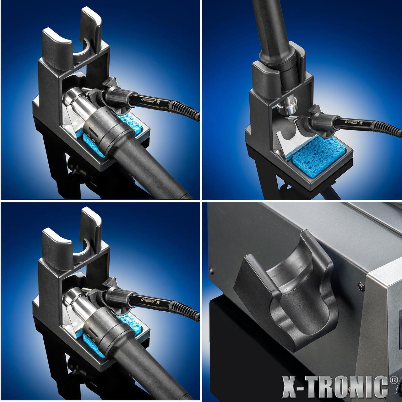 Alt view image 4 of 6 - X-Tronic 4040-PRO-X • Platinum Series • 750 Watt Hot Air Rework Soldering Iron Station • Brushless DC Vortex Blower Air System • C/F Conversion, 0-30 Min Sleep, Calibration & Auto Cool Down Features!
