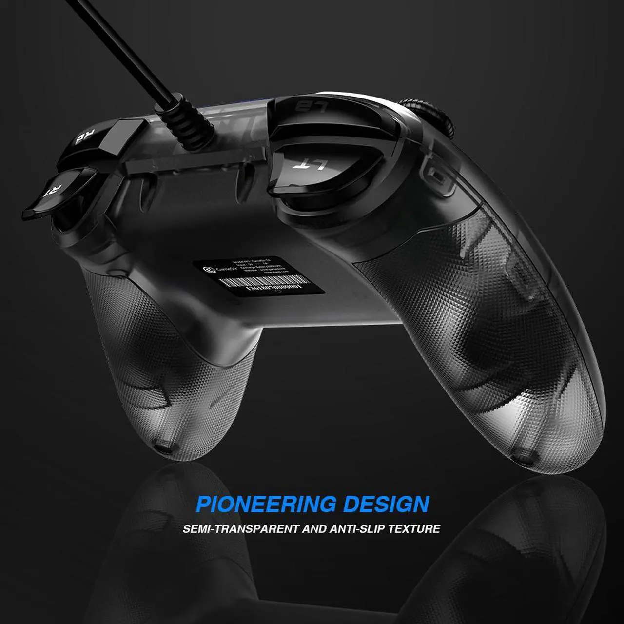 Alt view image 6 of 7 - GameSir T4w USB Wired Connection Controller Support Vibration USB Wired Gameming Gamepad for Windows (7/8/9/10) PC