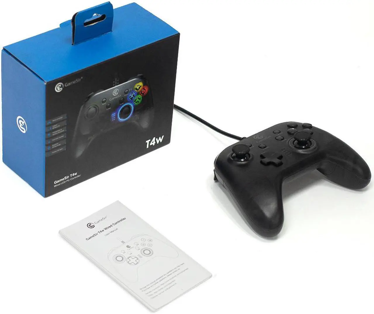 Alt view image 7 of 7 - GameSir T4w USB Wired Connection Controller Support Vibration USB Wired Gameming Gamepad for Windows (7/8/9/10) PC