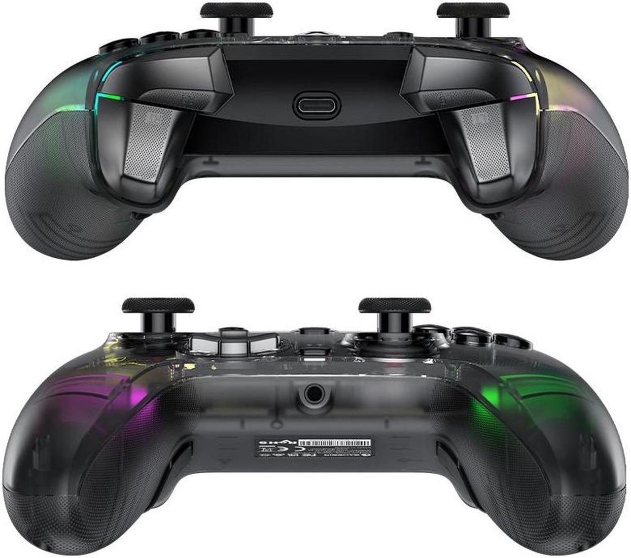 Alt view image 7 of 7 - GameSir Kaleid Xbox-Authorized Illuminated Game Controller for Xbox Series X|S, Xbox One & Windows 10/11 and Steam, Plug and Play Gaming Gamepad with Hall Effect Joysticks/Hall Trigger