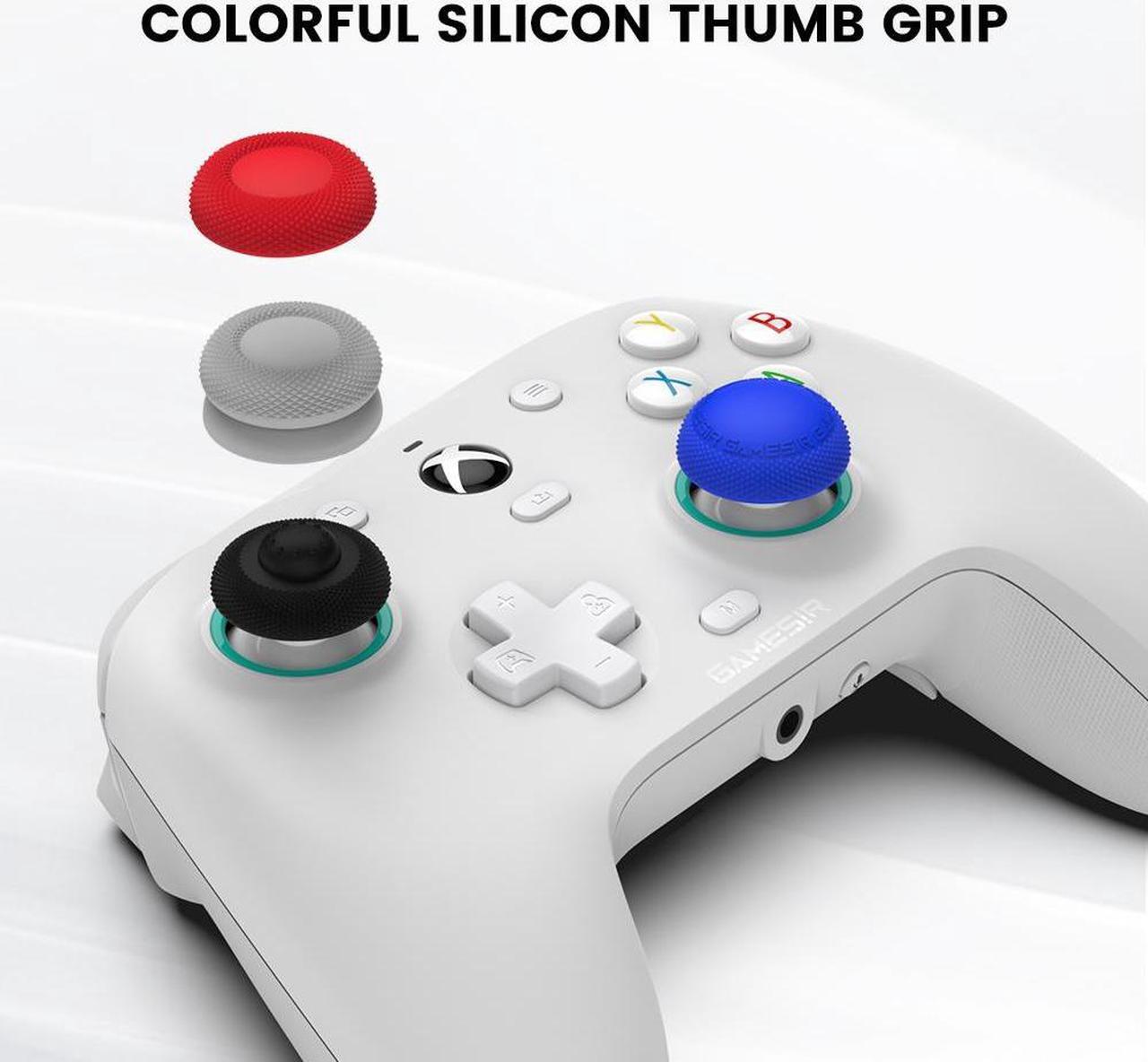 Alt view image 3 of 6 - GameSir 8pcs Joystick Grip for Ps5 Ps4 Controller, Silicone Thumb Grips Caps Cover Analog Stick for Playstation 5, Playstation 4 Controller,  Xbox One Controller (8pcs)Blue version