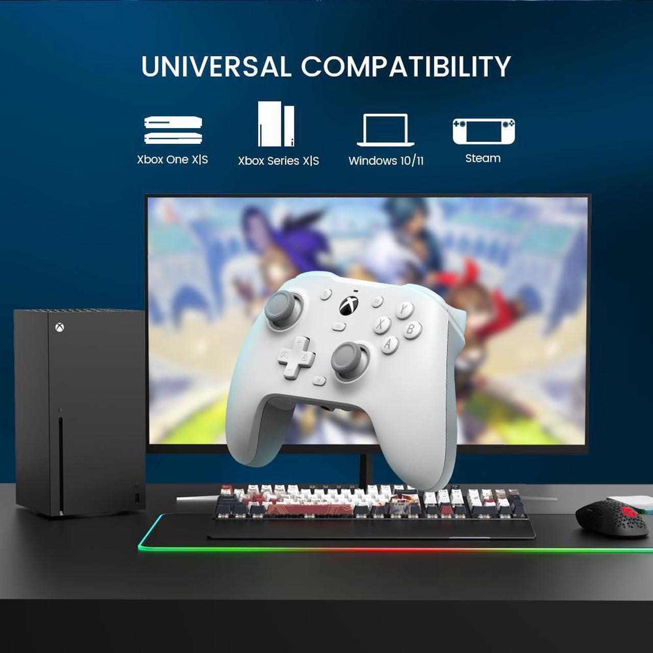 Alt view image 4 of 7 - GAMESIRR-G7HE ENHANCED WIRED CONTROLLER FOR XBOX White