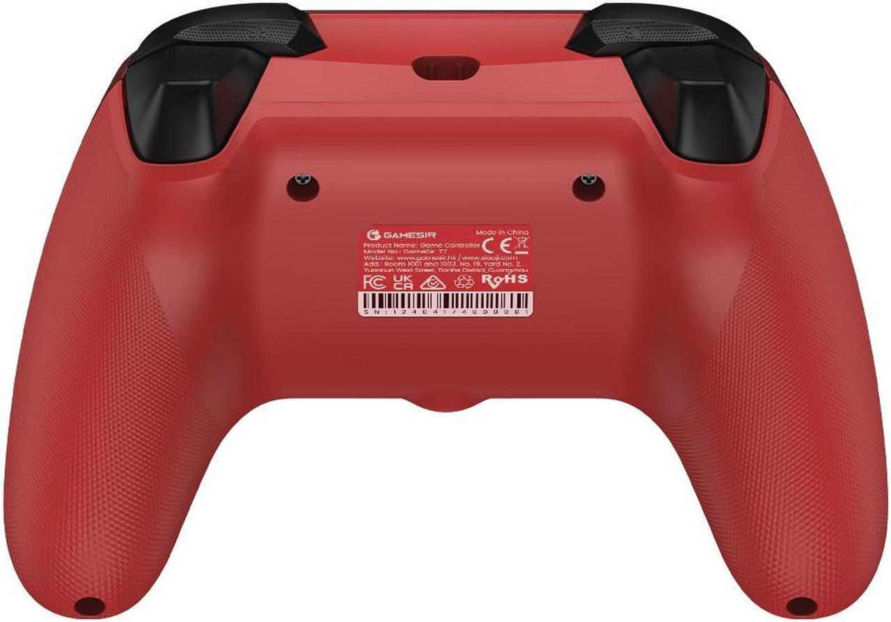 Alt view image 5 of 5 - GameSir T7 Wired Controller with Hall Effect Joysticks, Plug and Play Gaming Gamepad for Xbox Series X|S, Xbox One, Windows 10/11 & Steam, 3.5mm Audio Jack--Ruby Red Version