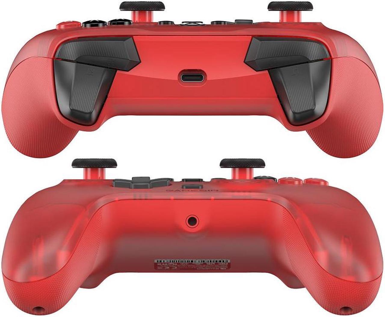 Alt view image 6 of 5 - GameSir T7 Wired Controller with Hall Effect Joysticks, Plug and Play Gaming Gamepad for Xbox Series X|S, Xbox One, Windows 10/11 & Steam, 3.5mm Audio Jack--Ruby Red Version
