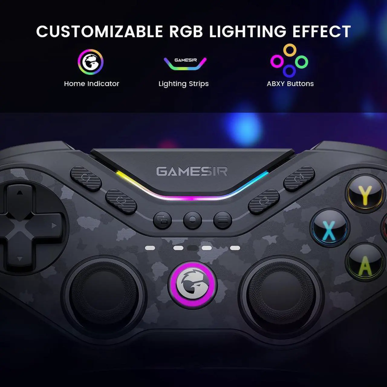 Alt view image 7 of 7 - GameSir Tarantula Pro Wireless Gamepad Game Controller PC Joystick for Switch, Windows PC, iOS, and Android devices + Extra Charging Dock