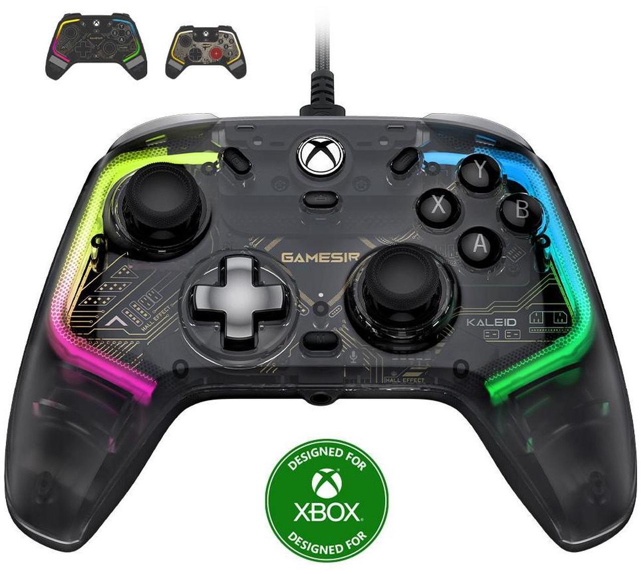 Main image of GameSir Kaleid Xbox-Authorized Illuminated Game Controller for Xbox Series X|S, Xbox One & Windows 10/11 and Steam, Plug and Play Gaming Gamepad with Hall Effect Joysticks/Hall Trigger