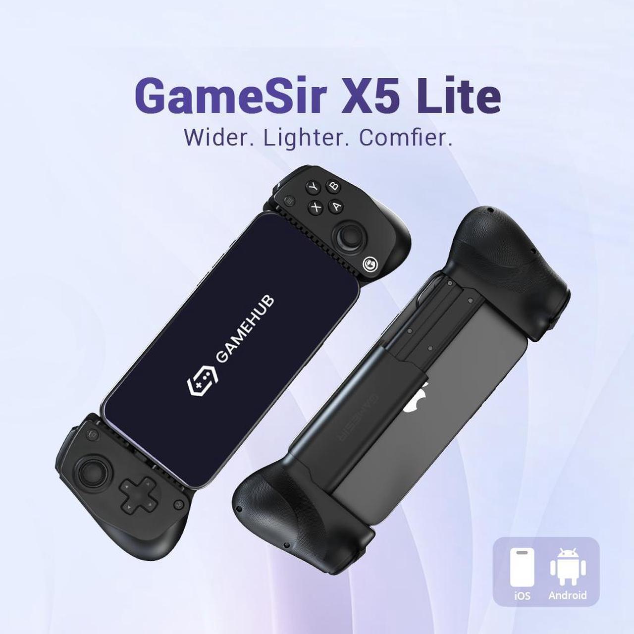 Alt view image 7 of 7 - GameSir X5 Lite Mobile Gaming Controller for Android & iPhone 15/16 Series (USB-C), Hall Effect Joystick, Lightweight Ergonomic Phone Controller- Play Genshin Impact & Zenless Zone Zero