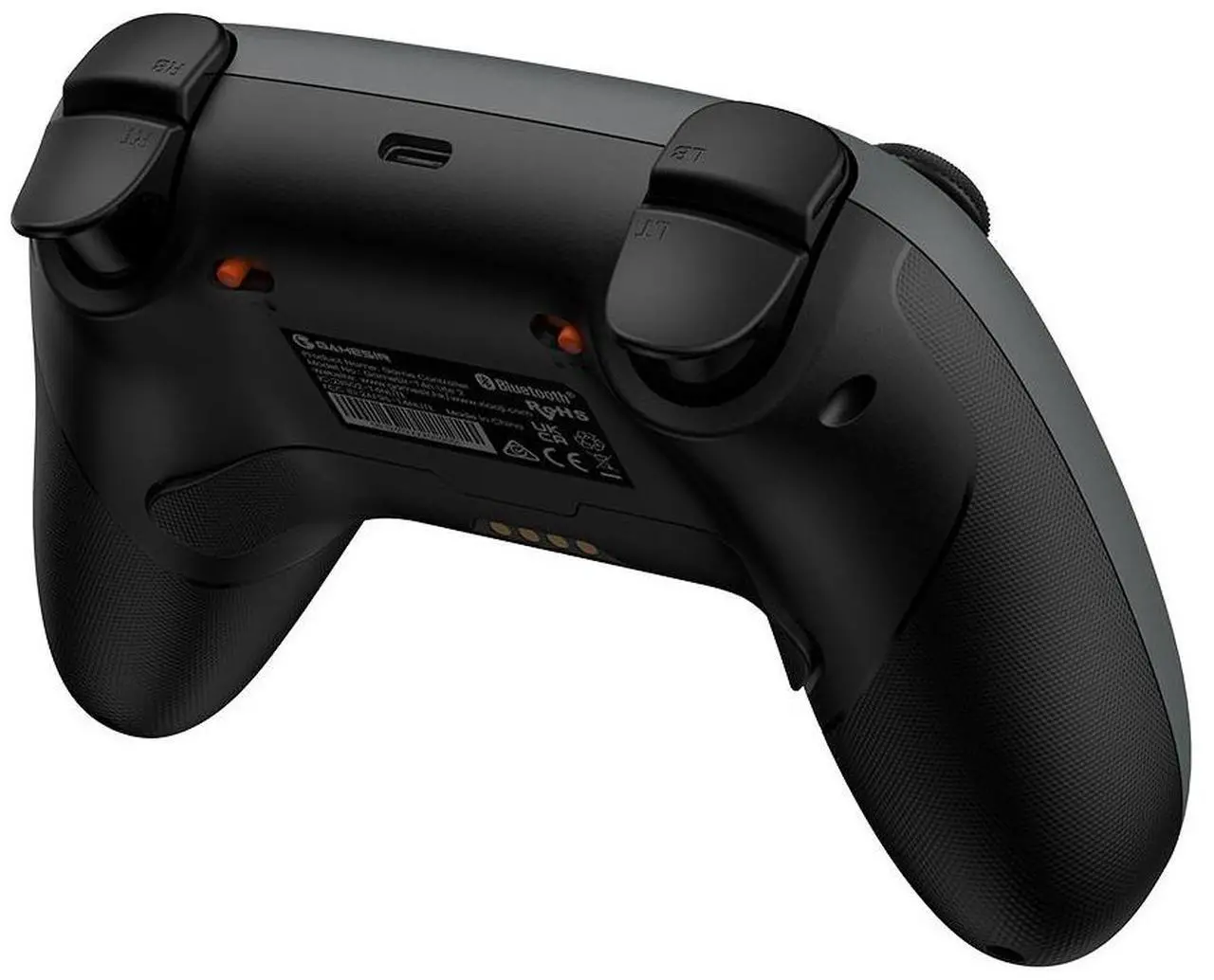 Alt view image 6 of 6 - GameSir Nova 2 Lite Multi-Platform Wireless Game Controller Gray