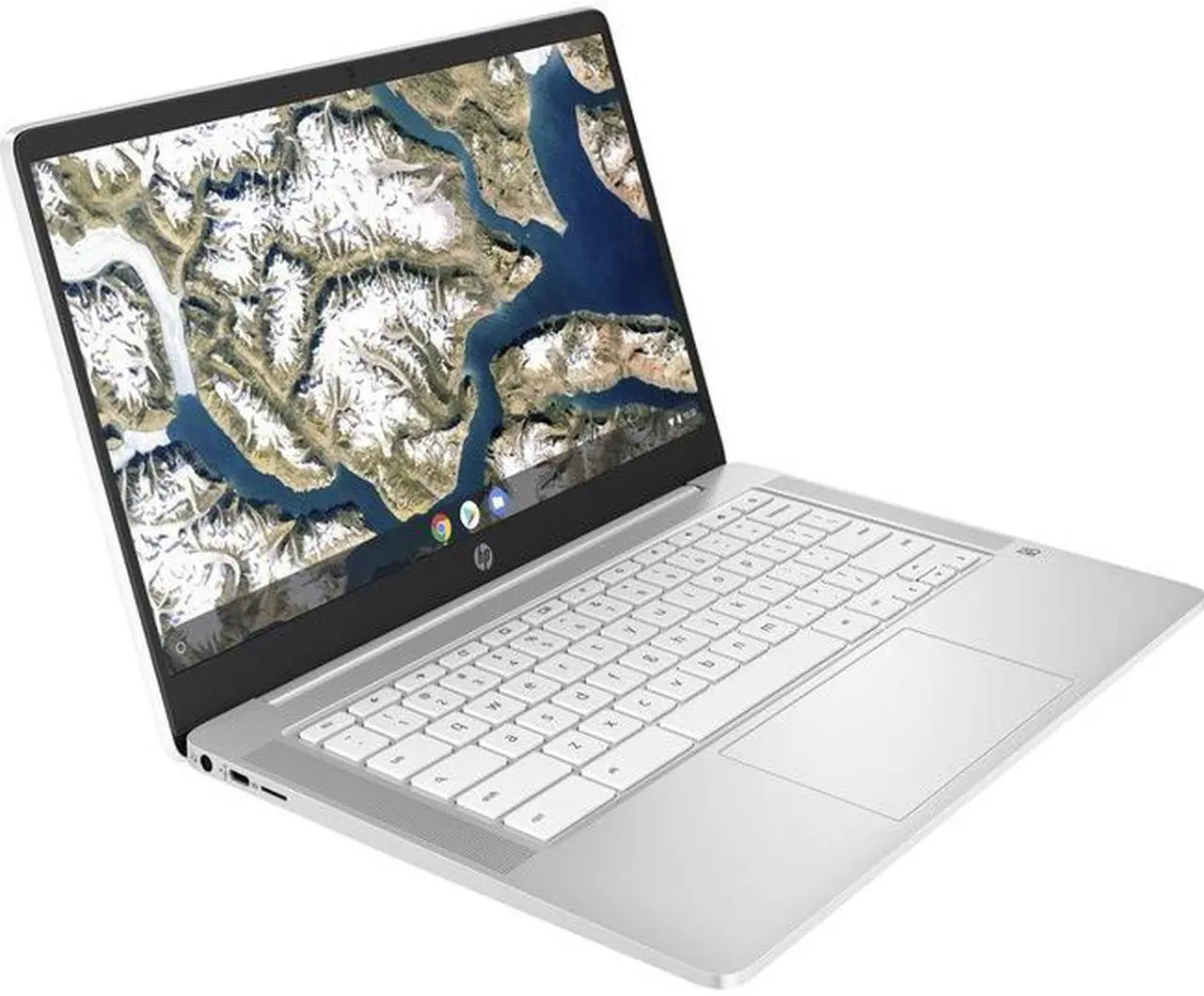 Alt view image 11 of 20 - HP Chromebook 14a-na0020nr 14" Laptop 4GB 32GB eMMC Chrome OS 9PG29UA