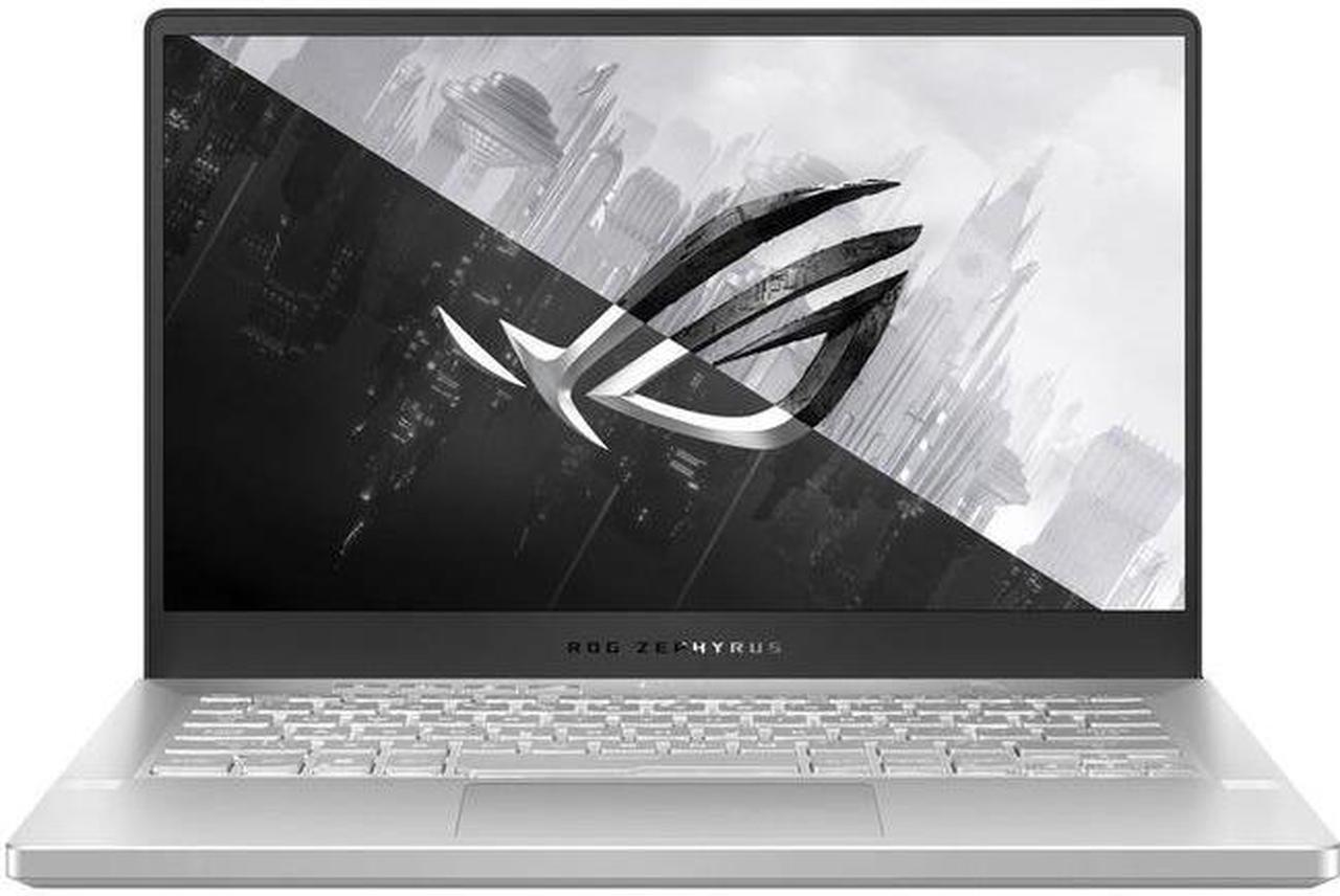 Main image of Asus ROG Zephyrus G14 GA401 GA401QM-XS98Q-WH 14" Gaming Notebook - WQHD - 2560 x 1440 - AMD Ryzen 9 5900HS 3.10 GHz - 32 GB Total RAM - 1 TB SSD - Moonlight White