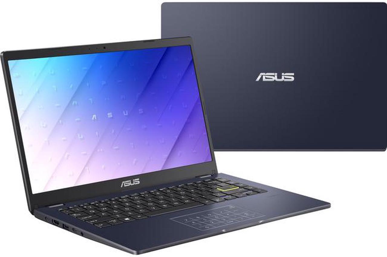 Alt view image 7 of 17 - ASUS Laptop L410 Ultra Thin Laptop, 14" FHD Display, Intel Celeron N4020 Processor, 4 GB RAM, 64 GB Storage, NumberPad, Windows 10 Home in S Mode, Star Black, L410MA-DB02