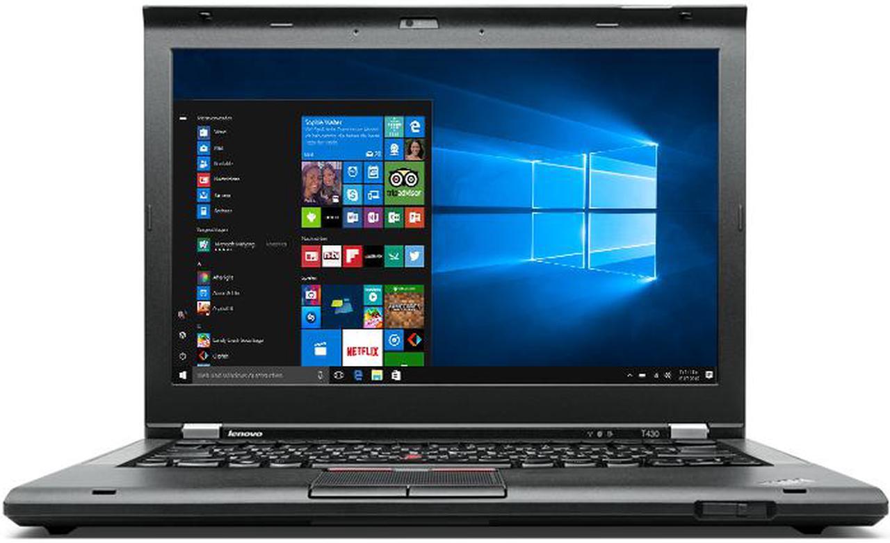 Lenovo ThinkPad T430 - 14.0" Intel Core i5 2.50GHz - 8 GB Memory 256 GB SSD, Windows 10 Pro