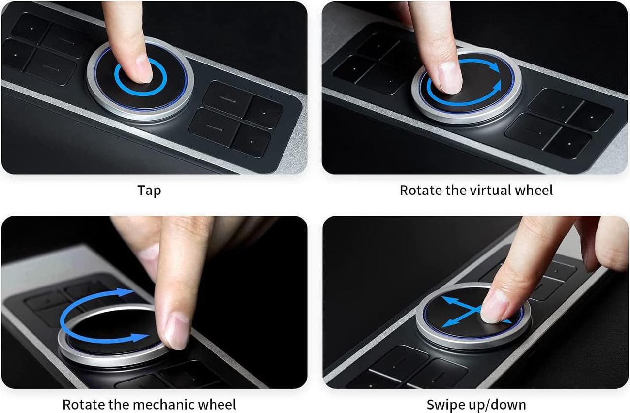 Alt view image 5 of 7 - XP-PEN Deco Pro SW Bluetooth Graphics Tablet Wireless Drawing Tablets Painting Pen Tablet for Drawing and Remote Learning
