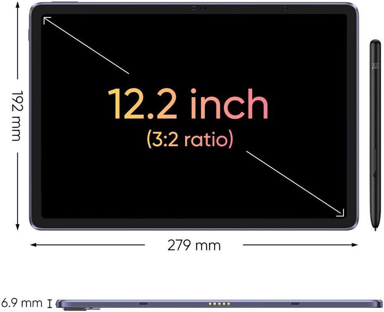 Alt view image 5 of 7 - XPPen Magic Drawing Pad 12.2 Inch Standalone Drawing Tablet No Computer Needed with 16384 Pressure Levels X3 Pro Battery-Free Stylus Paper-Like Screen 8GB + 256GB Portable for Digital Drawing Artists