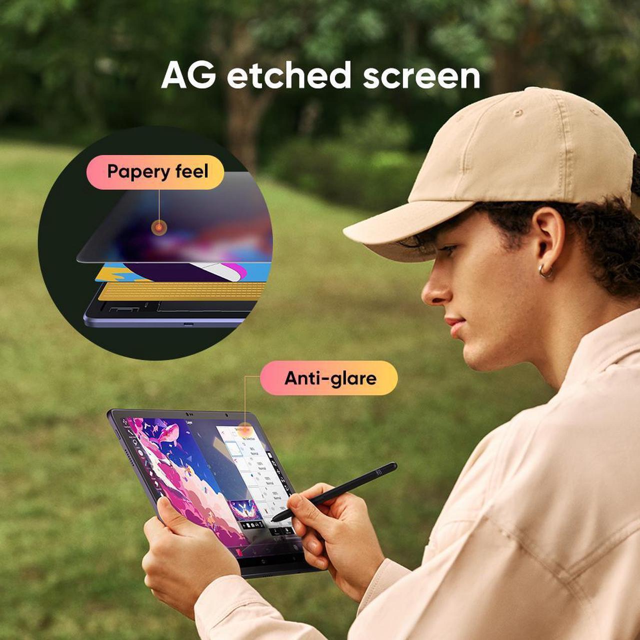 Alt view image 3 of 7 - XPPen Magic Drawing Pad 12.2 Inch Standalone Drawing Tablet No Computer Needed with 16384 Pressure Levels X3 Pro Battery-Free Stylus Paper-Like Screen 8GB + 256GB Portable for Digital Drawing Artists