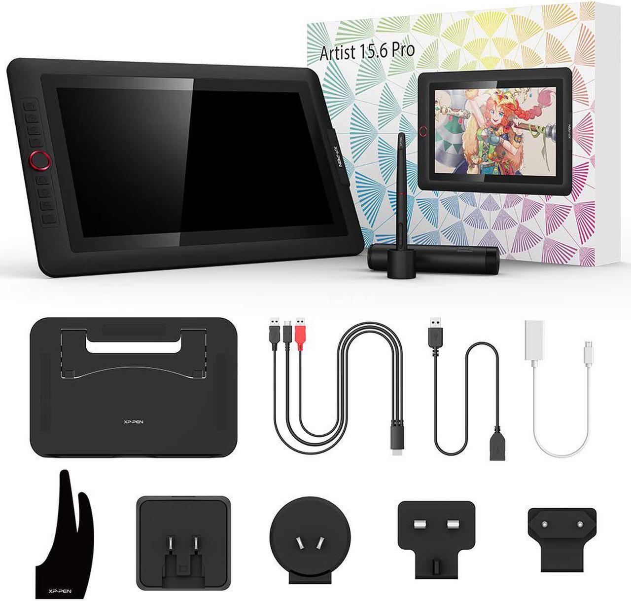 Alt view image 8 of 7 - XP-PEN Artist15.6 Pro 15.6 Inch Drawing Pen Display Graphics Monitor Full-Laminated Technology Drawing Monitor with Tilt Function and Red Dial (8192 Levels Pen Pressure, 120% sRGB)