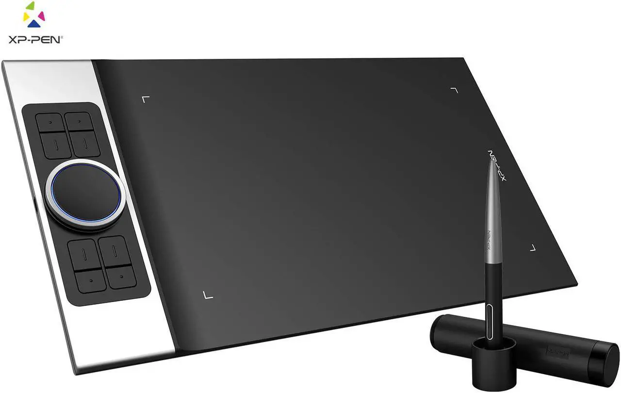 Main image of XP-PEN Deco Pro Medium Graphics Drawing Tablet Ultrathin Digital Pen Tablet with Tilt Function Double Wheel and 8 Shortcut Keys 8192 Levels Pressure 11x6 Inch Working Area