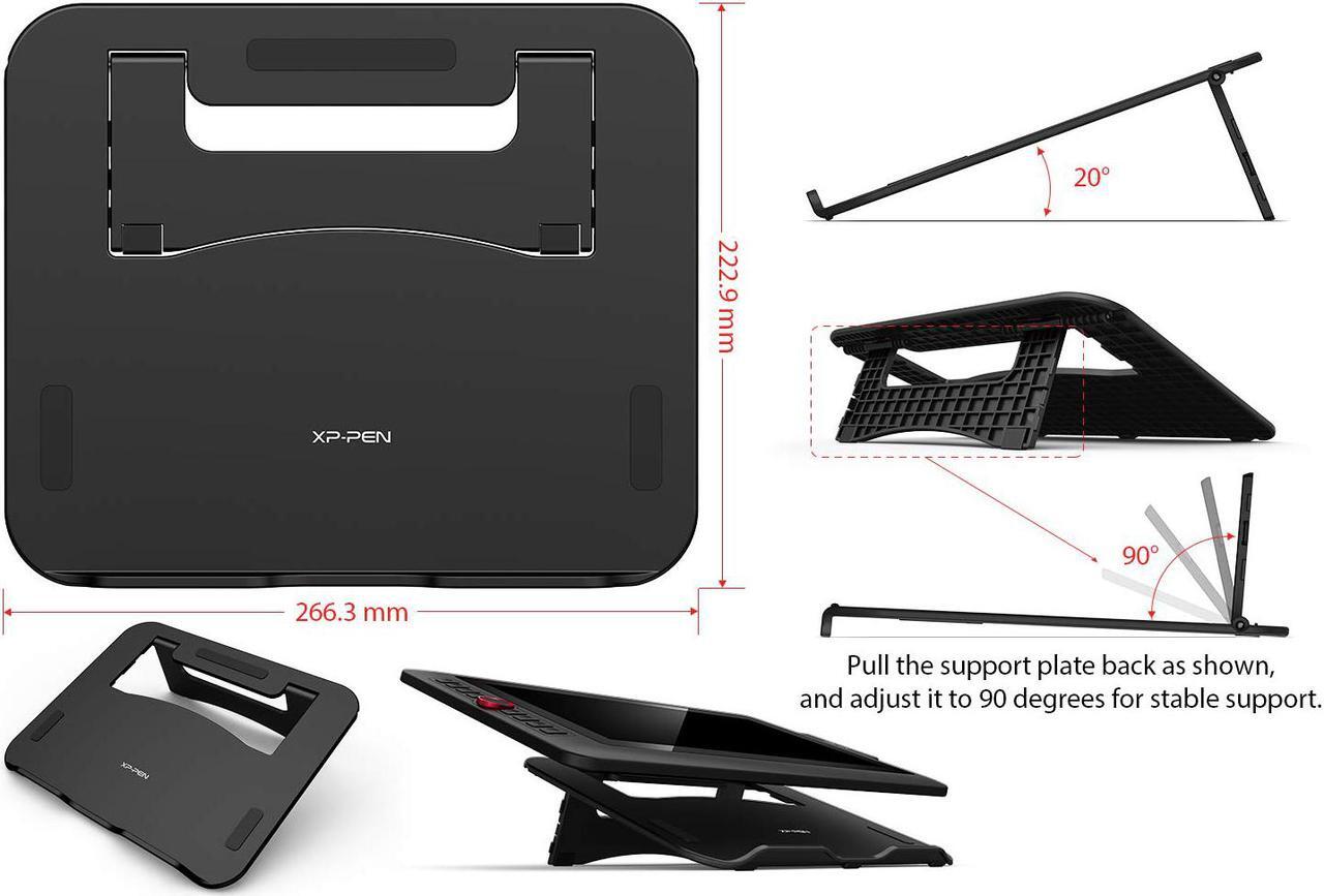 Alt view image 8 of 7 - XP-PEN Artist13.3 Pro 13.3 Inch IPS Drawing Monitor Pen Display Full-Laminated Graphics Drawing Monitor with Tilt Function and 8 Shortcut Keys (8192 Levels Pen Pressure, 123% sRGB)