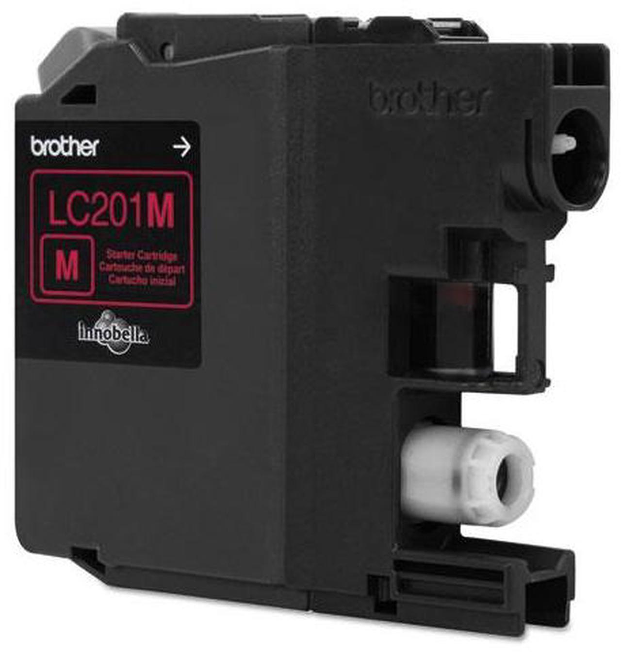 Alt view image 2 of 14 - Brother Magenta Ink Cartridge (260 Yield) LC201M