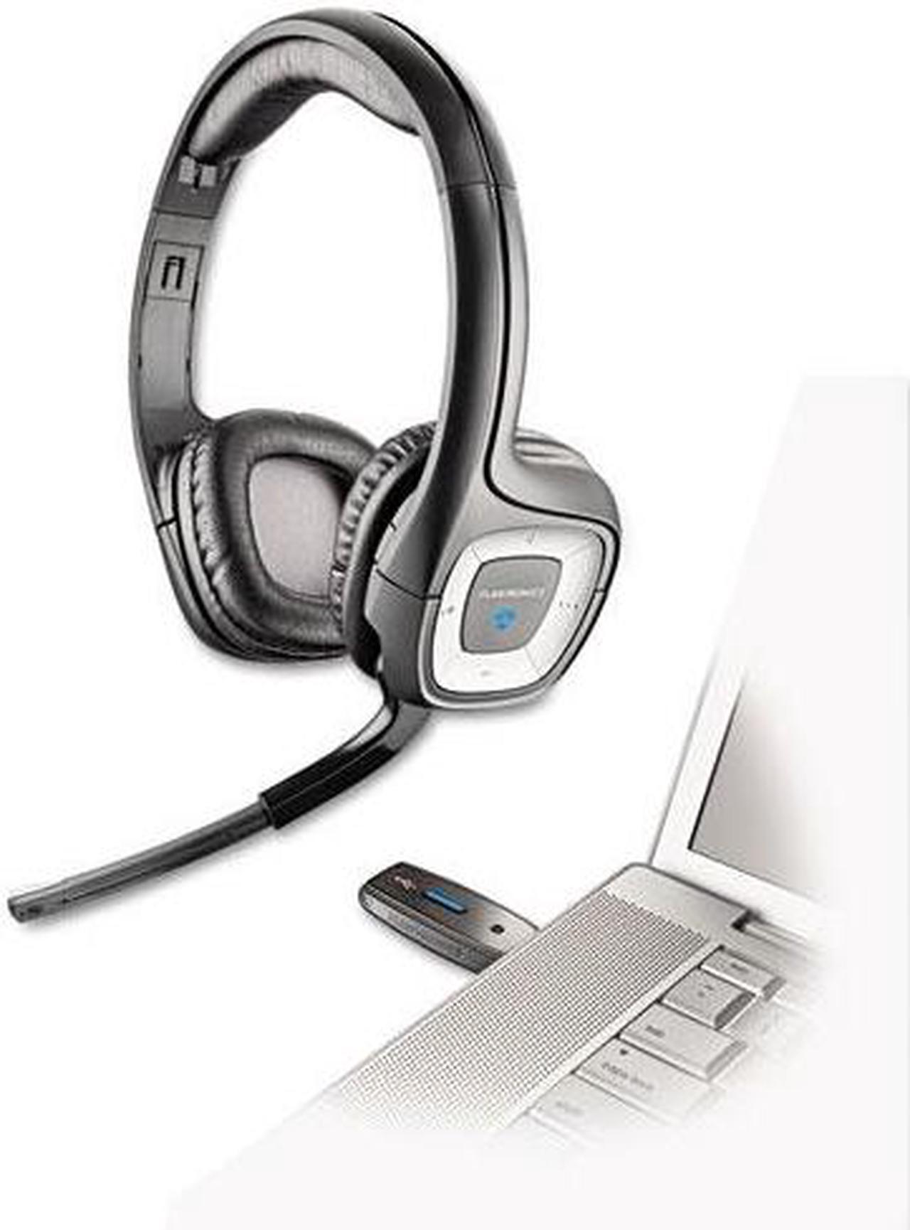 Alt view image 8 of 9 - PLANTRONICS .Audio 995 USB Connector Circumaural Digital Stereo Headset