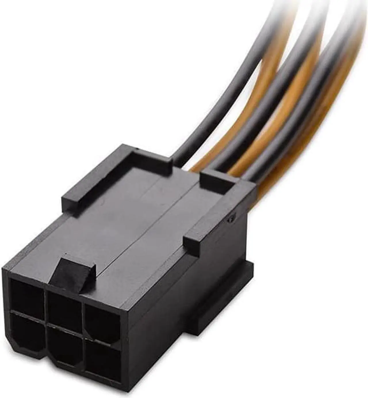 Main image of (2-Pack) 6-Pin PCIe to 8-Pin PCIe Adapter Power Cable - 4 Inches