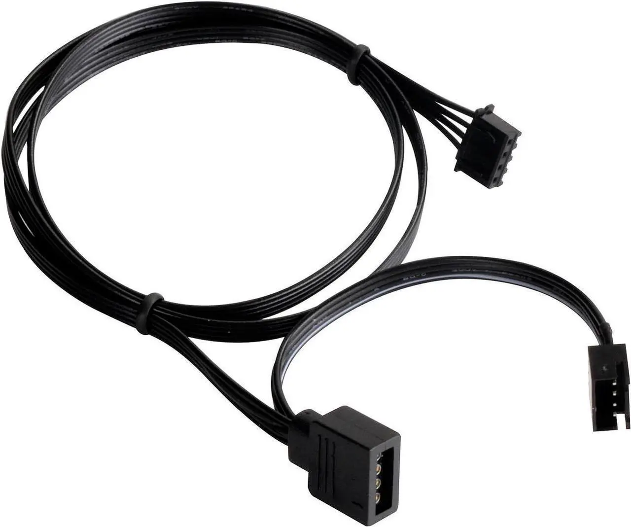 Alt view image 7 of 7 - Silverstone SST-LSB01 RGB Light Strip Control Box with 8 Port Signal Control