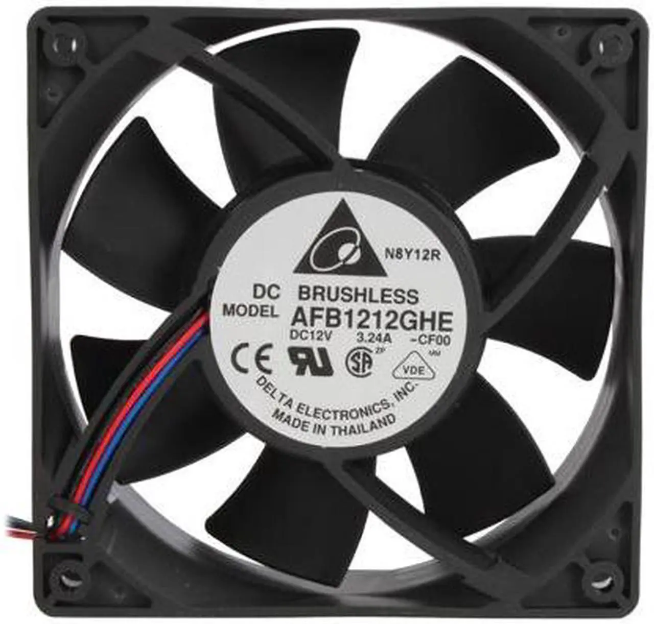 Alt view image 3 of 5 - Delta AFB1212GHE-CF00 Case cooler