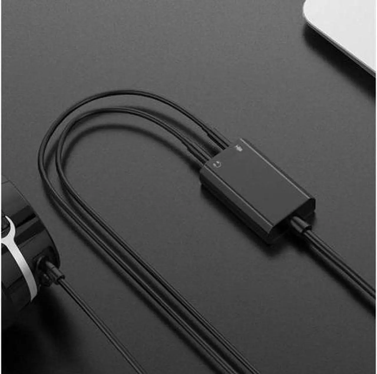 Alt view image 7 of 7 - BUCIER External USB Sound Card 3.5mm Headset Microphone Adapter USB to 3.5mm Jack Audio Headset Microphone Earphone Cable Adapter