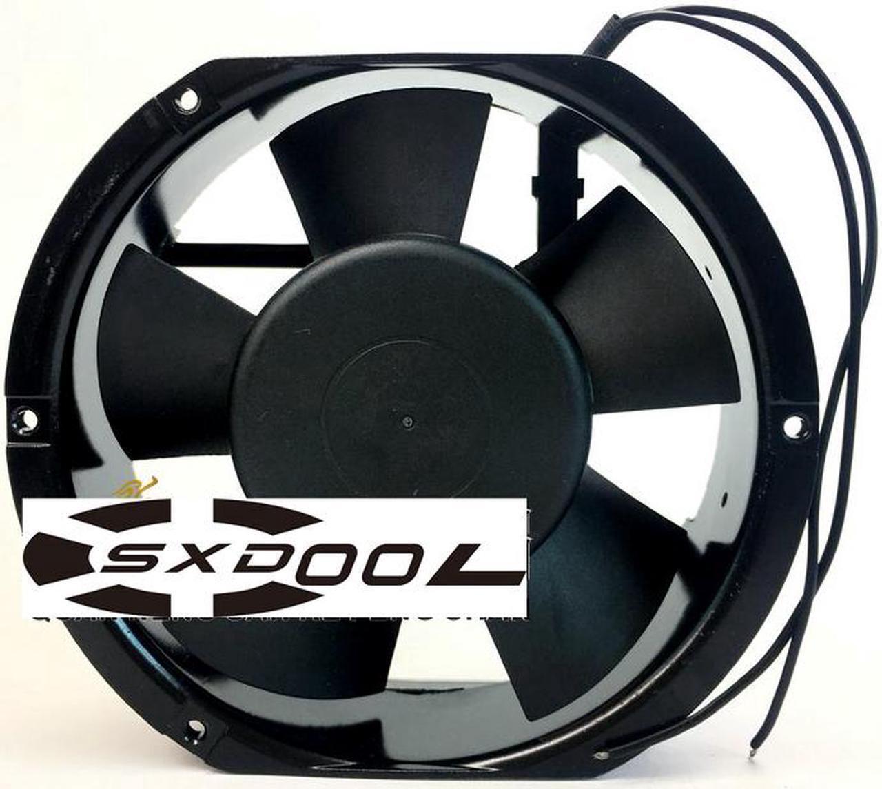 Alt view image 2 of 4 - NEW original COMMONWEALTH ROTARY FAN 172*51mm 17CM FP-108EX-S1-B 110-120V 50/60Hz 0.50A 33W Ball bearing 2 wires Axial AC fan cabinet ups server cooler